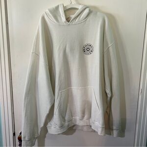 Urban Outfitters White Horoscope Oversized Sweater